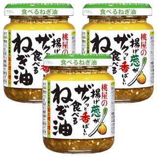 桃屋 蔥油醬, 3罐, 100g