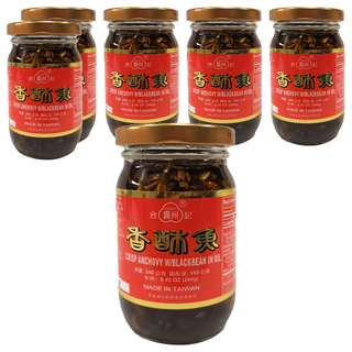 合記貴州 香酥魚 台灣產 古法釀造 鹹香好下飯, 240g, 6罐