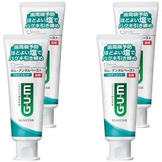 SUNSTAR 三詩達 G.U.M 牙周護理牙膏 清爽岩鹽, 150g, 4條