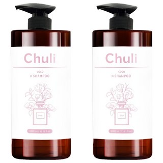 Chuli 初梨 可可護色香水洗髮精, 1L, 2個