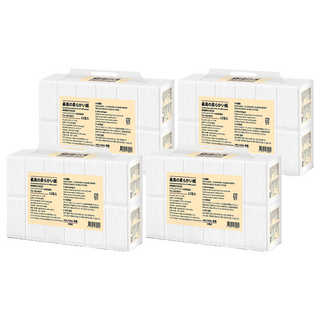 淨風 日系國產抽取衛生紙, 200抽 x 12包 x 4袋, 100%原生紙漿