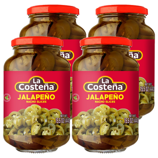 La Costena 切片辣椒, 440g, 4個