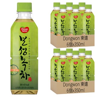 Dongwon 東遠 韓國綠茶飲料, 12個, 350ml