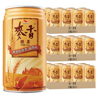 統一 麥香 奶茶, 340ml, 72罐