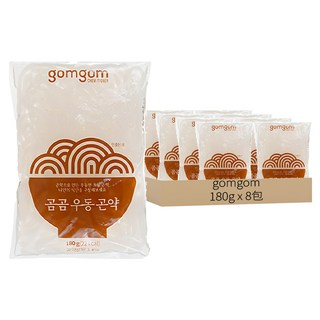 gomgom 蒟蒻烏龍麵, 180g (22 kcal), 8包