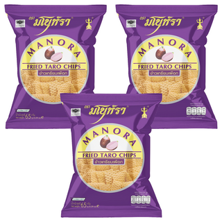 MANORA 瑪努拉 芋頭餅, 3個, 65g
