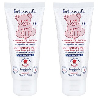 babycoccole 寶貝可可麗 嫩屁屁防護膏 75ml，植物萃取，溫和護理, 2條