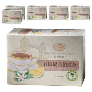 Magnet 曼寧 有機經典伯爵紅茶 20包/盒 (6盒) 有機認證, 2g