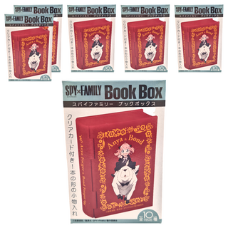 F-toys 間諜家家酒書本收藏盒食玩 全10種 15歲以上, 6盒, 款式隨機