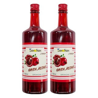 yangnan 仰南 石榴風味糖漿, 750ml, 2瓶