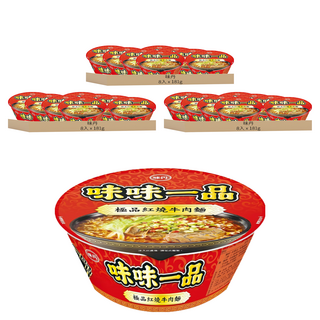 味丹 極品紅燒牛肉麵 181g, 24入