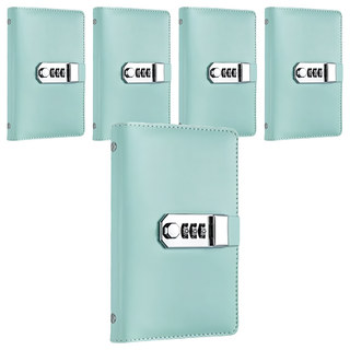 密碼鎖現金收納本, 顏色隨機, 5個