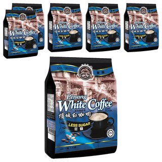 咖啡樹 金裝檳城三合一白咖啡 15包, 40g, 6袋