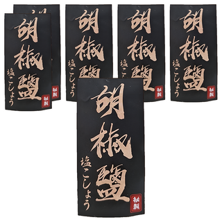 居酒屋祕製胡椒鹽 適用煎、煮、燒、炸各式料理 全素食 台灣產, 120g, 6包