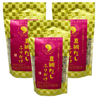 Okabe 鯛魚風味香鬆, 3包, 100g