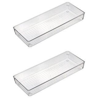 isona 愛收納 壓克力收納盒, 透明色, 2個