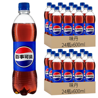 味丹 PEPSI 百事可樂, 600ml, 48瓶