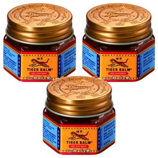 TIGER BALM 虎標 萬金油紅軟膏 19g, 3罐