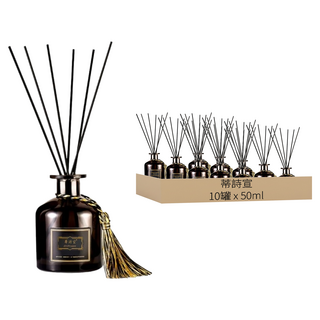 蒂詩宣 室內擴香瓶 - 薰衣草 50ml 花香調, 10罐