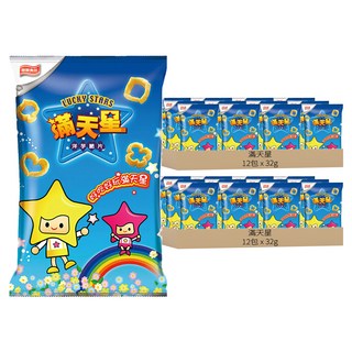聯華食品 滿天星 原味 童年回憶 酥脆可口, 32g, 24包