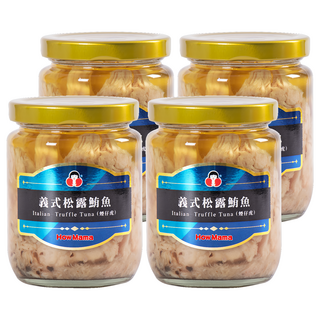 東和食品 HowMaMa 義式松露鮪魚罐頭, 215g, 4罐