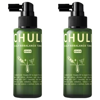 Chuli 初梨 可可B5 全效頭皮調理噴霧, 2個, 60ml