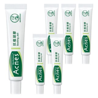 MENTHOLATUM 曼秀雷敦 Acnes 台灣公司貨 抗痘凝膠, 6條, 18g
