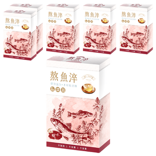 Fresh&Tasty 虱故鄉 熬魚淬 補氣蜆味, 虱目魚 新鮮大文蛤, 3包, 70ml, 6盒