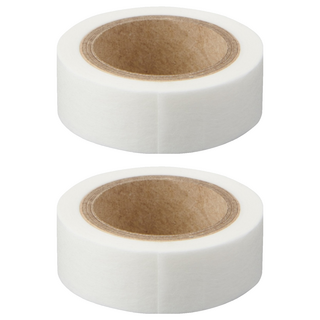 MUJI 無印良品 附裁線紙膠帶 寬15mm, 空白, 2捲
