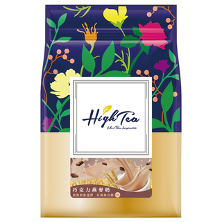 High Tea 伂橙 即溶巧克力燕麥奶粉, 含膳食纖維，選用象牙海岸可可豆, 25g, 10包, 1袋
