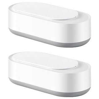 EraClean 世淨 超聲波清洗機Pro版 GA02, 適用於清洗眼鏡、飾品、刮鬍刀等商品, 白色, 2個