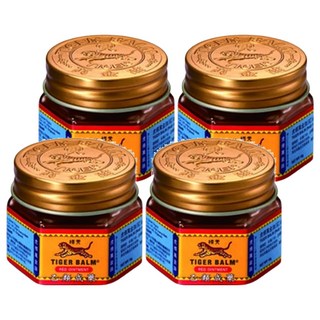 TIGER BALM 虎標 萬金油紅軟膏 19g, 4罐
