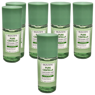 SKINTIFIC 青春修護化妝水- 舒緩痘痘肌、保濕補水, 80ml, 6瓶