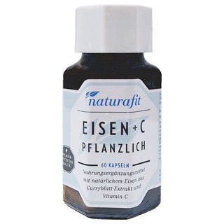 naturafit 活粒適 植物萃取含鐵&維生素C膠囊, 1個, 60顆
