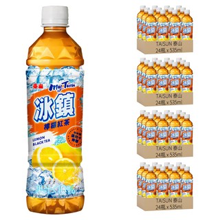 TAISUN 泰山 冰鎮檸檬紅茶, 535ml, 96瓶