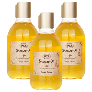 SABON 國際航空版 沐浴油 西西里柑橘, 300ml, 3瓶