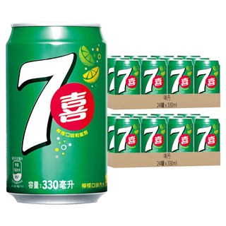 七喜 汽水, 330ml, 48罐