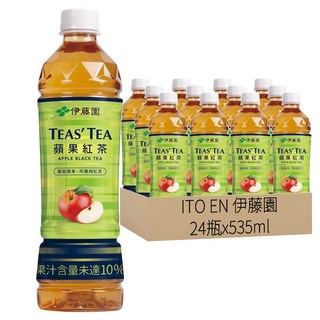 ITO EN 伊藤園 蘋果紅茶, 535ml, 24瓶