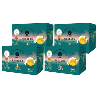 台灣茶人 阿里山風味金萱茶, 2.5g, 15包, 4盒