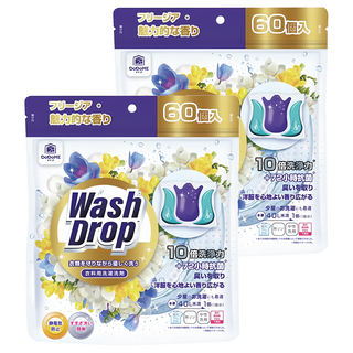 DoDoME 小蒼蘭10倍潔淨酵素洗衣球, 60顆, 2袋
