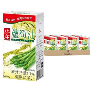光泉 正庄 蘆筍汁, 300ml, 24入
