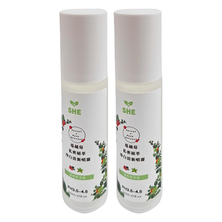SHE 蔓越莓私密植萃淨白清新噴霧 微涼型 PH3.5-4.5 50mL, 2瓶
