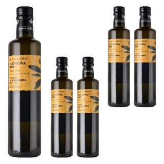 MAiMONA 瑪伊娜 嚴選100%冷壓初榨特級橄欖油, 500ml, 5瓶