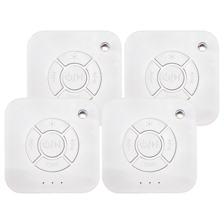 MeMO 攜帶型白噪音安撫除噪助眠儀 Q1 音樂燈光 800mAh電池 1W功率 100g重 白色, 4個