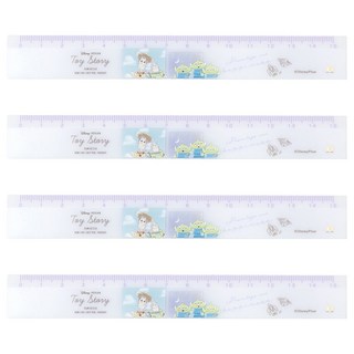 玩具總動員 返校日玩具總動員15公分定規尺, 紫色, 4個