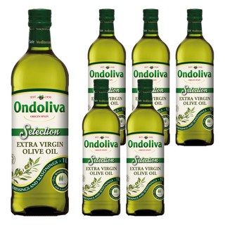 Ondoliva 奧多利瓦 冷壓初榨橄欖油, 6瓶, 1L