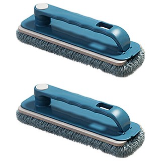 居家家 多功能免手洗清潔刷 360°旋轉 自帶軟質刮條 乾濕兩用, 2個