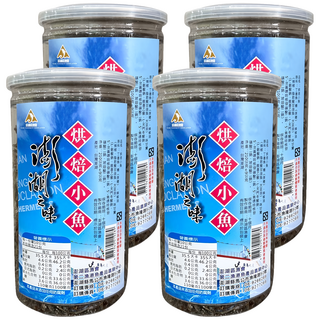 澎湖區漁會 澎湖之味 烘焙小魚, 4瓶, 210g