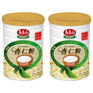 馬玉山 杏仁粉 無添加蔗糖 純杏仁原豆研磨, 450g, 2罐