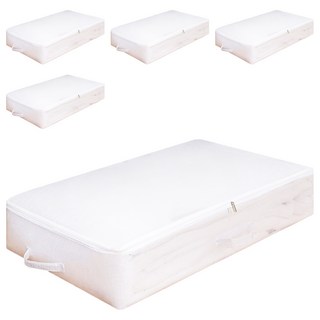 小麥購物 床底收納箱 188g, C545, 大, 5個